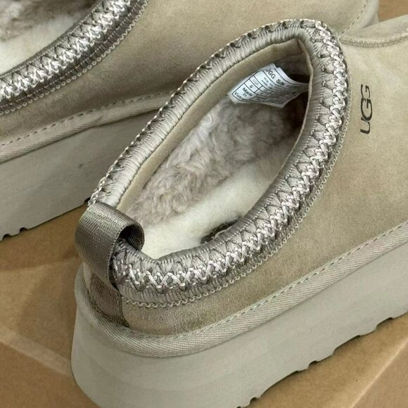Ugg Women's Tazz Platform Slipper Mustard Seed NWT - Picture 6 of 6